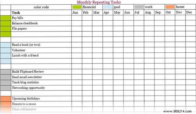 10 Free Printable Productivity Planner Templates