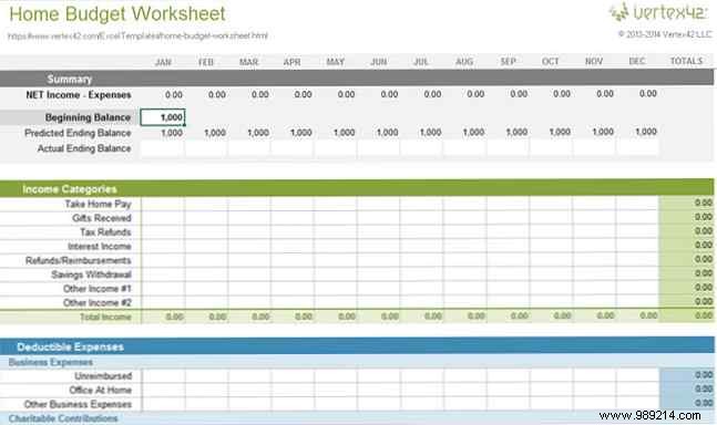 10 More Spreadsheet Templates to Manage Your Money