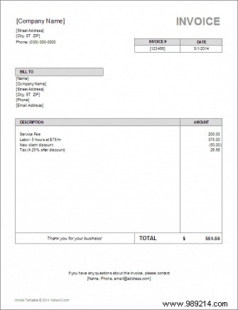 10 Simple Invoice Templates Every Freelancer Should Use