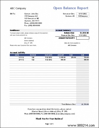 10 Simple Invoice Templates Every Freelancer Should Use