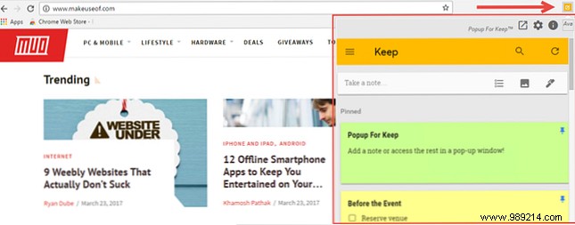 10 Google Keep Extensions utilities for Chrome and Firefox