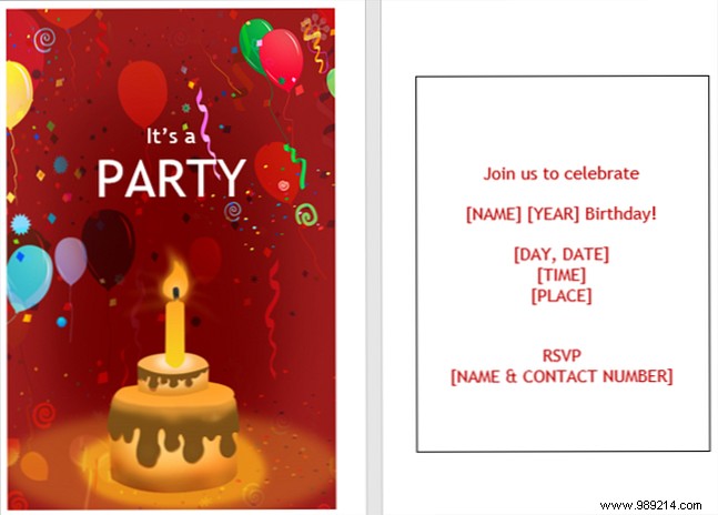 13 Free Templates to Create Event Invitations in Microsoft Word