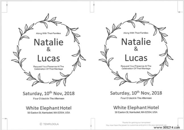 13 Free Templates to Create Event Invitations in Microsoft Word