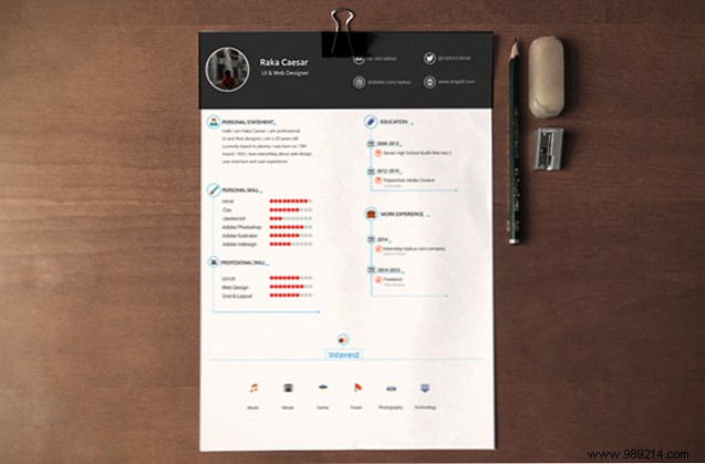 15 Free Creative Resume Templates for Photoshop and Illustrator