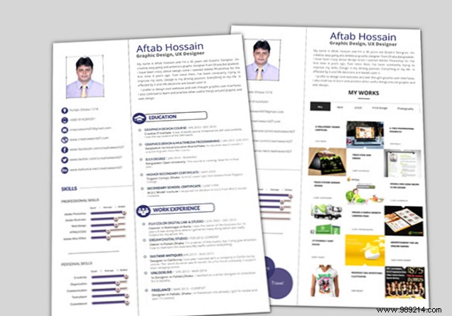 15 Free Creative Resume Templates for Photoshop and Illustrator