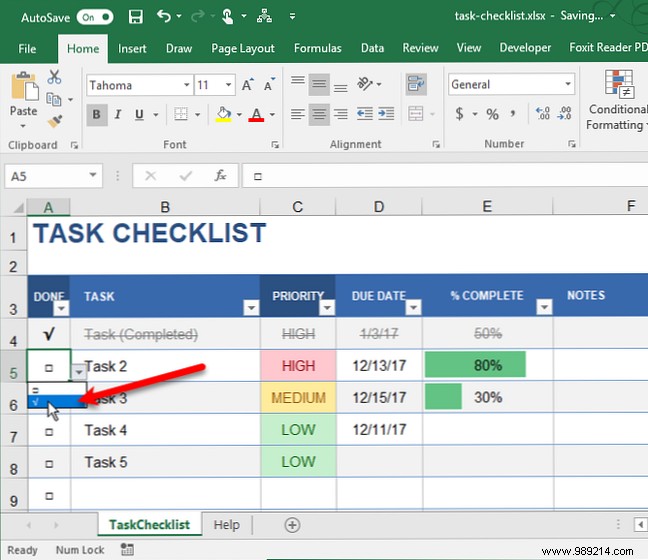 3 types of Excel lists to facilitate data entry