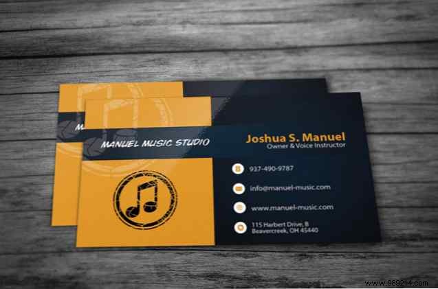 Over 30 free business card templates for every profession