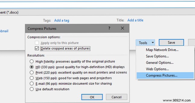 3 ways to reduce the size of a Microsoft Word document