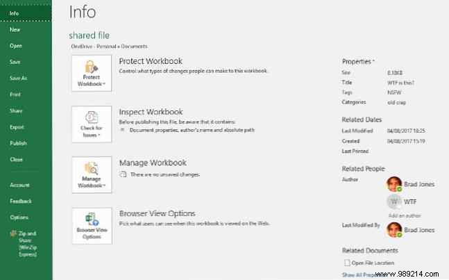 5 Excel Document Settings You Should Never Forget