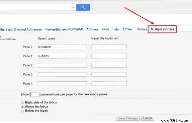 6 Handy Ways to Use Gmail s Multiple Inboxes Feature