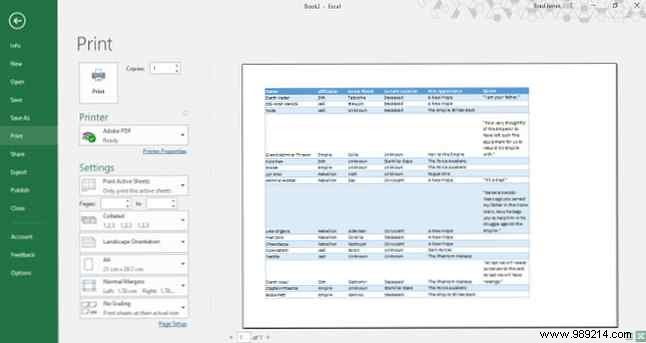 7 Excel printing tips How to print your spreadsheet step by step 