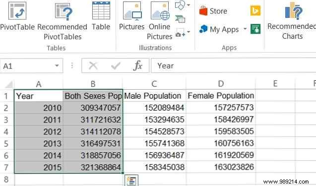 8 types of Excel charts and graphs and when to use them