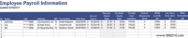 An Excel template for every occasion