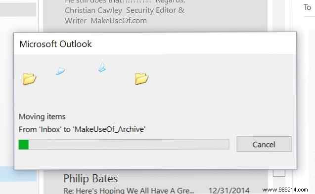 Backing Up Your Simplified Microsoft Outlook Emails