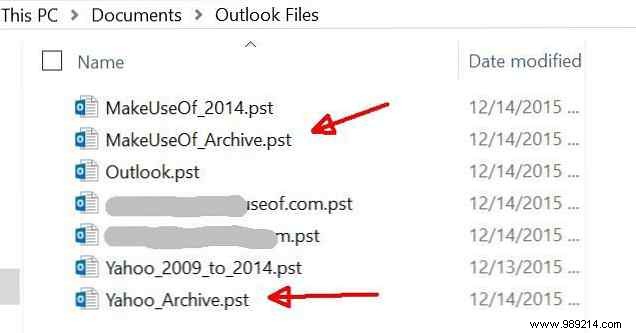 Backing Up Your Simplified Microsoft Outlook Emails