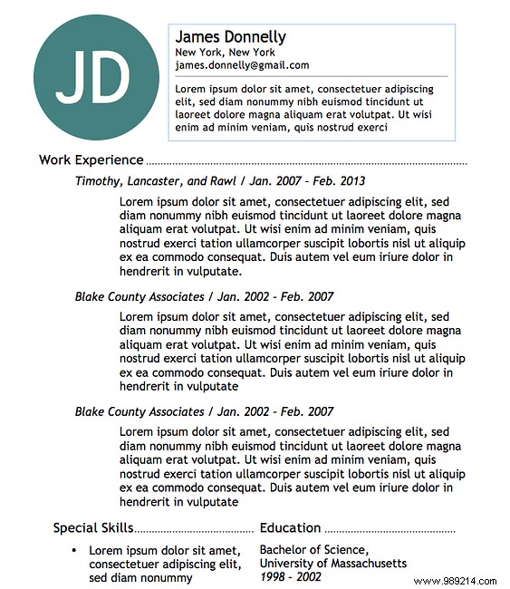 Free Microsoft Word resume templates to help you land your dream job