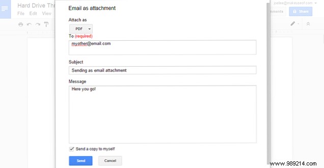 Sign in to Google Drive and share files easily