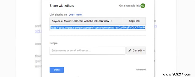 Sign in to Google Drive and share files easily