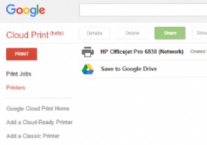 Google Cloud Print and alternatives for printing on the go