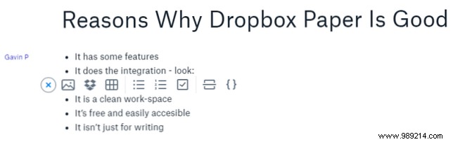 How Dropbox Paper takes in Google Docs and Office Online