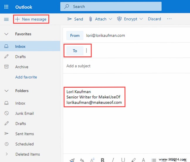 How to add an email signature in Microsoft Office 365