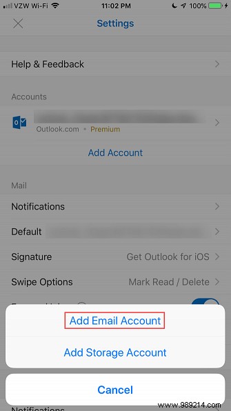 How to add a POP email account in Outlook on iOS and Android