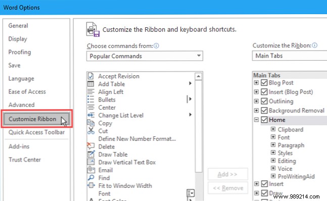 How to add the developer tab to the ribbon in Microsoft Word and Excel