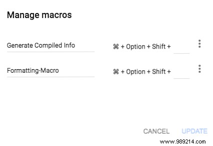 How to automate repetitive tasks in Google sheets with macros