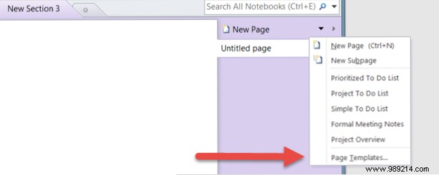 How to adopt OneNote templates for project management 