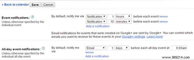 How to adjust your Google Calendar notifications on any device 