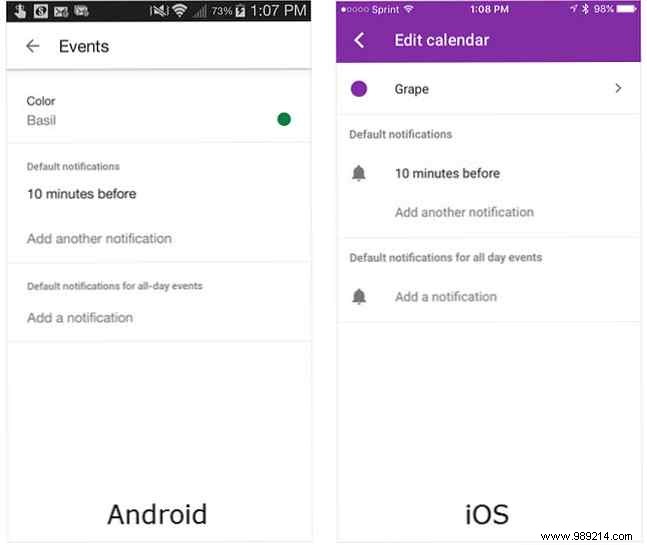 How to adjust your Google Calendar notifications on any device 