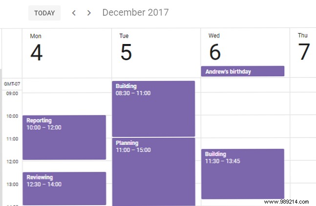 How to group tasks with Google Calendar to increase focus and productivity 