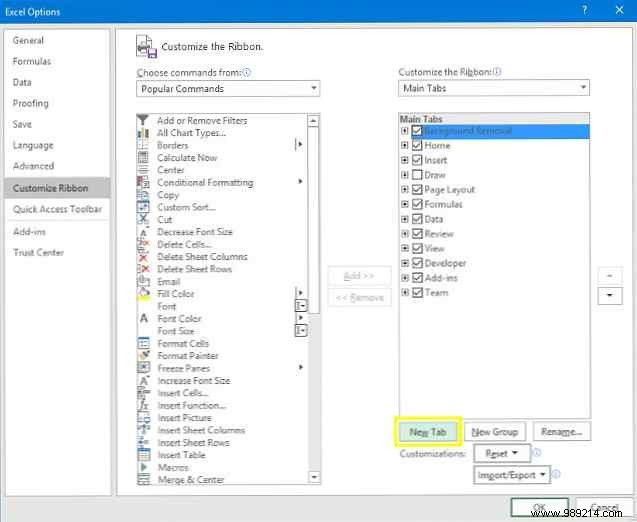 How to Build a Custom Excel Toolbar from VBA Macros 