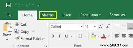 How to Build a Custom Excel Toolbar from VBA Macros 