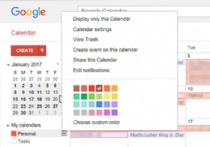 How to change default event color in Google calendar