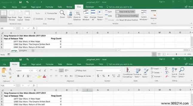 How to compare two Excel files