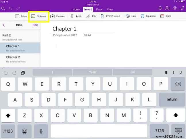 How to collect cliff notes with OneNote