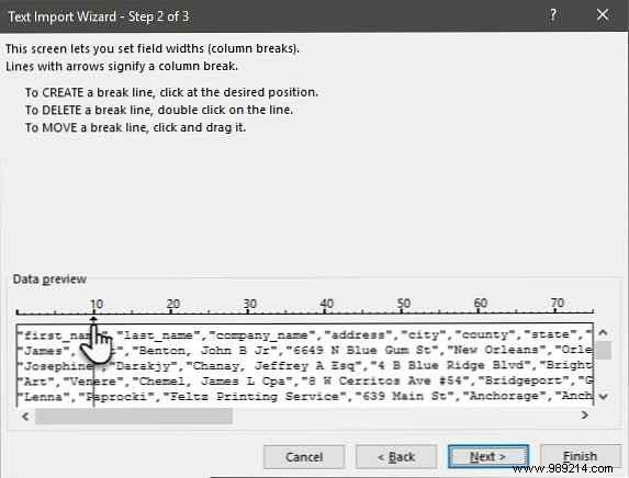 How to convert delimited text files to Excel spreadsheets