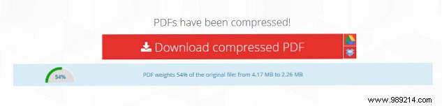 How to compress a PDF with free tools