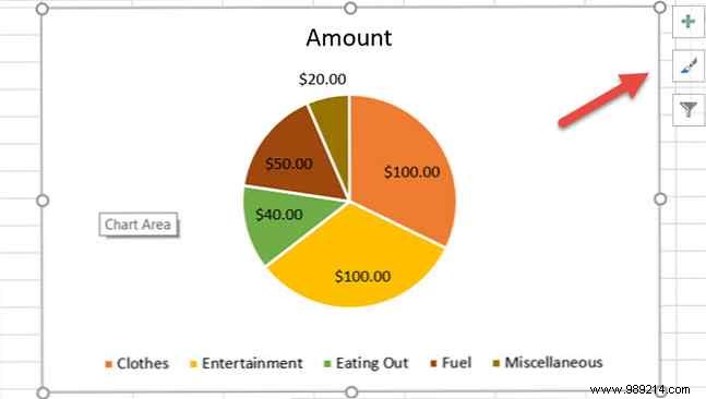 How to create a pie chart in Microsoft Excel