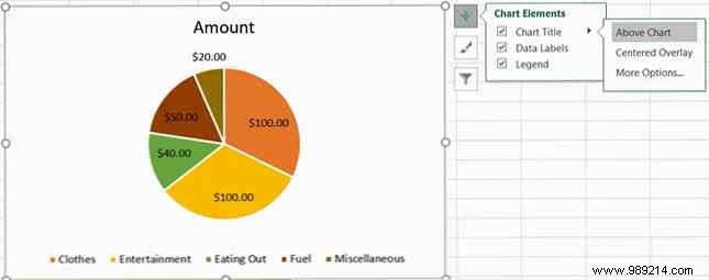 How to create a pie chart in Microsoft Excel