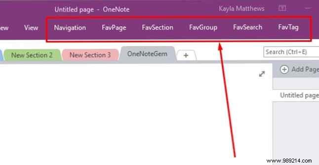 How to create a OneNote calendar template