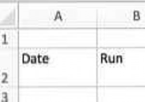 How to create a marathon training plan with Excel