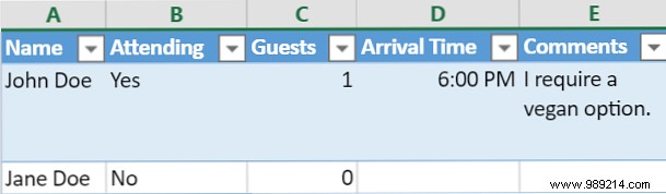 How to create a free survey and collect data with Excel