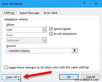 How to create a dropdown list in Excel