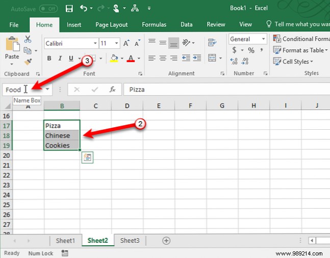 How to create a custom list in Microsoft Excel