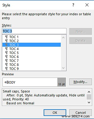 How to create a table of contents in Word and free templates