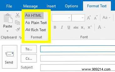 How to edit email fonts and formats in Microsoft Outlook