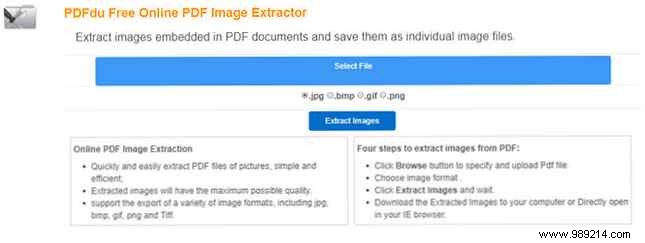 How to extract images from a PDF and use them anywhere