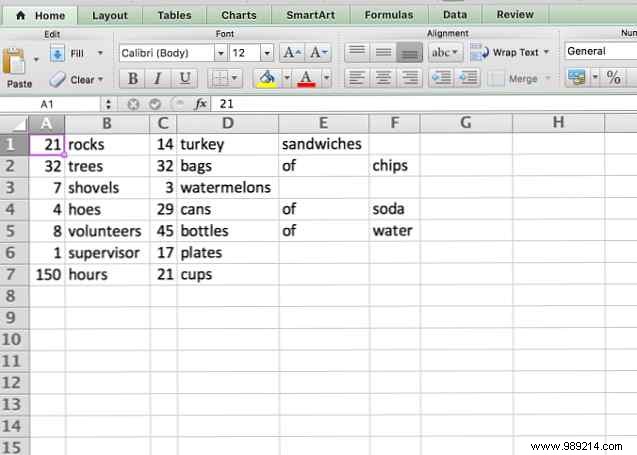 How to extract a number or text from Excel with this function